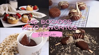 Recopilación de postres keto  sin gluten y sin azúcar [upl. by Inot710]