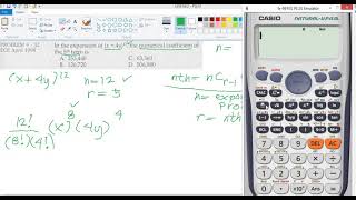 148 NTH TERM OF BINOMIAL EXPANSION NO FORMULA NEEDED ENGLISH [upl. by Carlene954]