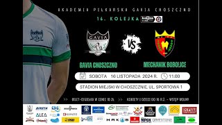 LIVE Gavia Choszczno vs Mechanik Bobolice [upl. by Enaitsirhc]