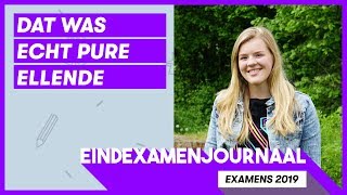 DOOR STOEL GEZAKT TIJDENS EXAMEN  Eindexamenjournaal 2019 2 [upl. by Anisor375]