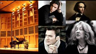 Mendelssohn Piano Trio No 1 in D minor Op 49  I Martha Argerich amp Capuçon brothers [upl. by Rusert]