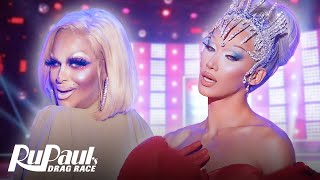 Plastique Tiara amp Roxxxy Andrews’ Diana Ross Lip Sync 🤩 RuPaul’s Drag Race All Stars 9 [upl. by Nylrehc192]