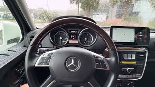 2015 Mercedes G550 demo of electronics [upl. by Atelokin]