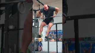 FINALLY after 100 attempts I might be able to claim the heaviest person to do a muscle up [upl. by Accem]