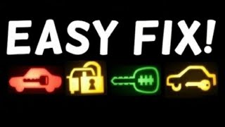 FREE WAYS TO FIX AND RESET IMMOBILIZER SYSTEM WARNING LIGHT STAY ON HOW TO FIX CAR WITH LOCK SYMBOL [upl. by Asilef]