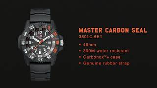 Luminox Master Carbon Seal 3801CSET [upl. by Noslrac]