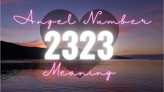 Angel number 2323  Angels Numbers Meaning [upl. by Nohsal]