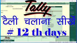 tally  tally erp 9  tally tutorial in hindi  tally basic  tally course  tally in hindi  tally [upl. by Gabbie572]