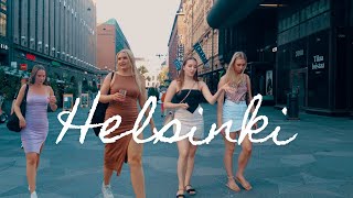 Helsinki Finland Walking Tour 4k 2023 🇫🇮 Summer 2023  Full City Tour  Tourist Attractions [upl. by Boylan101]