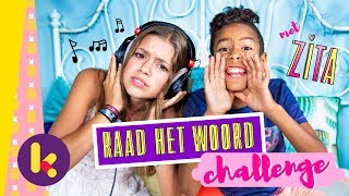 Raad het woordchallenge met Zita [upl. by Manara127]