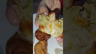 Steam momos and Fried momos😋🤤shorts viralyoutubeshorts [upl. by Orapma528]