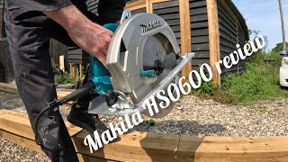 I review the Makita HS0600 270mm electric saw [upl. by Gazo97]