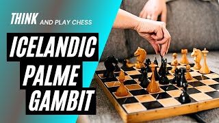 IcelandicPalme Gambit Variation of the Scandinavian Defense  Chess [upl. by Gelasias166]