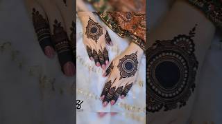 Back side mehndi design mehndi hennatattooart hennadesign trending viralvideo [upl. by Froh889]