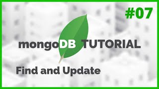 MongoDB in NodeJS  Find one and Update 2020 Episode 7 [upl. by Etiam291]