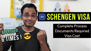 How to apply for Schengen Visa from India  Europe Tourist Visa Process  Schengen Visa Application [upl. by Arte104]