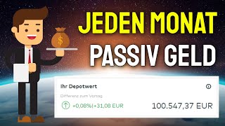 So viel DIVIDENDE zahlt mein 100000€ Dividenden Aktien Depot 📈💰 [upl. by Denise]