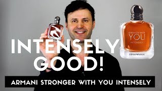 NEW EMPORIO ARMANI Stronger with you INTENSELY REVIEW  MAX FORTI [upl. by Murrell]