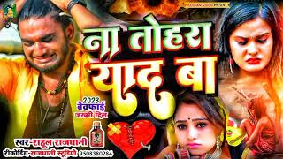 Rahul Rajdhani Ke Bewafai Sad Song Gana Geet [upl. by Llenrub]