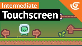 Touchscreen Controls  Intermediate Tutorial  GDevelop [upl. by Enyal]