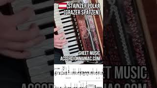 Sheet music Stainzer Polka Grazer Spatzen [upl. by Yendirb]