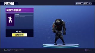 NEW  quotREANIMATEDquot DANCE Zombie Dance emote  Fortnite Battle Royale [upl. by Fleisher]