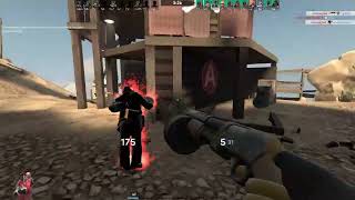 TF2 Pyro presses right click on 2 soldiers [upl. by Ynnub]