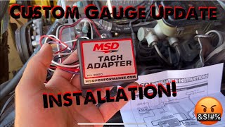 MSD Tach Adapter install [upl. by Hoshi840]