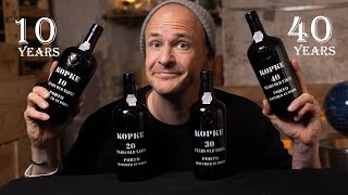 10 to 40 YEAR OLD WINE  Tasting Time in Wine [upl. by Langston]