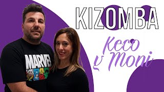 Clases de Kizomba con Keco y Moni  Salsabachata Escuela de Baile  Aprender a bailar [upl. by Naujuj]