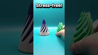 Passthrough Double Vortex Stress Reliever Relaxation  3d printing  cool 3d prints [upl. by Soigroeg]