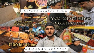 Street Food at Versova Yari Road RAMADAN SPECIAL youtube mumbai ramadan streetfood [upl. by Sonaj]