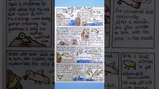 Comic Strip On His First Flight I English I Class 10 I 2 Stories About Flying [upl. by Llerrem692]