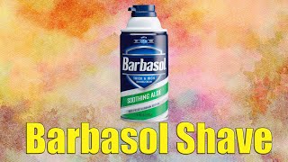 Barbasol Shave  First time User [upl. by Eldnar]