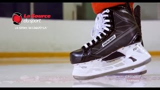 Patins De Hockey Supreme Comp De Bauer  La Source du Sport [upl. by Selemas457]