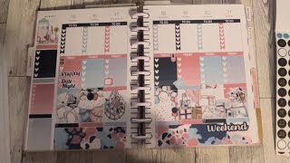 ReDatingUsing Old Planner Spreads [upl. by Nisaj280]