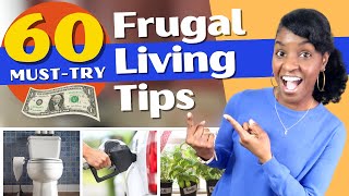 60 MoneySaving Hacks to Slash Your Monthly Budget  Frugal Living Tips [upl. by Esinaej]