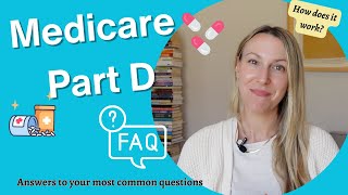 Medicare Part D FAQs how Part D works [upl. by Ybab103]