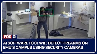 AI software tool will detect firearms on Eastern Michigans campus using security cameras [upl. by Atwekk]