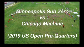 Minneapolis Sub Zero vs Chicago Machine 2019 US Open PreQuarters [upl. by Leahcin]