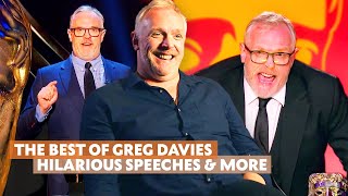 The BEST of Greg Davies  Hilarious BAFTA Speeches Behind the Scenes of Taskmaster Cuckoo amp More [upl. by Raquela]