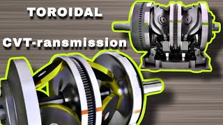 What is Toroidal CVT Continuously Variable Transmission and How it Works [upl. by Luz]