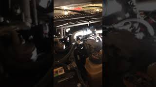 High pressure oil pump removal and installation 73 power stroke [upl. by Hite258]