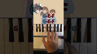 Omori  Final Duet Piano Tutorial shorts [upl. by Gio]