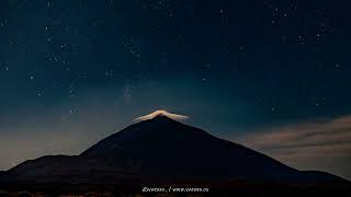 SOMBRERO DEL TEIDE  Timelapse 4K  TENERIFE [upl. by Nothgierc]