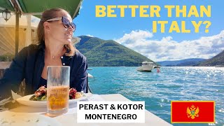 Montenegro Travel Vlog 🇲🇪 One Day in Perast amp Kotor  This country is beautiful [upl. by Phyl914]