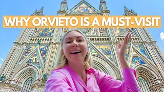 ORVIETO ITALY  Your PERFECT DAY TRIP From Rome I Italy Travel [upl. by Pappano]