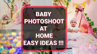 HOW TO DO BABYs FIRST PHOTO SHOOT AT HOME [upl. by Anej]