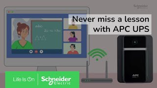 Never miss a lesson with APC UPS [upl. by Zantos]