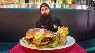 FINALLY ATTEMPTING SCOTLANDS BIGGEST BURGER CHALLENGE  BeardMeatsFood [upl. by Alexandr]